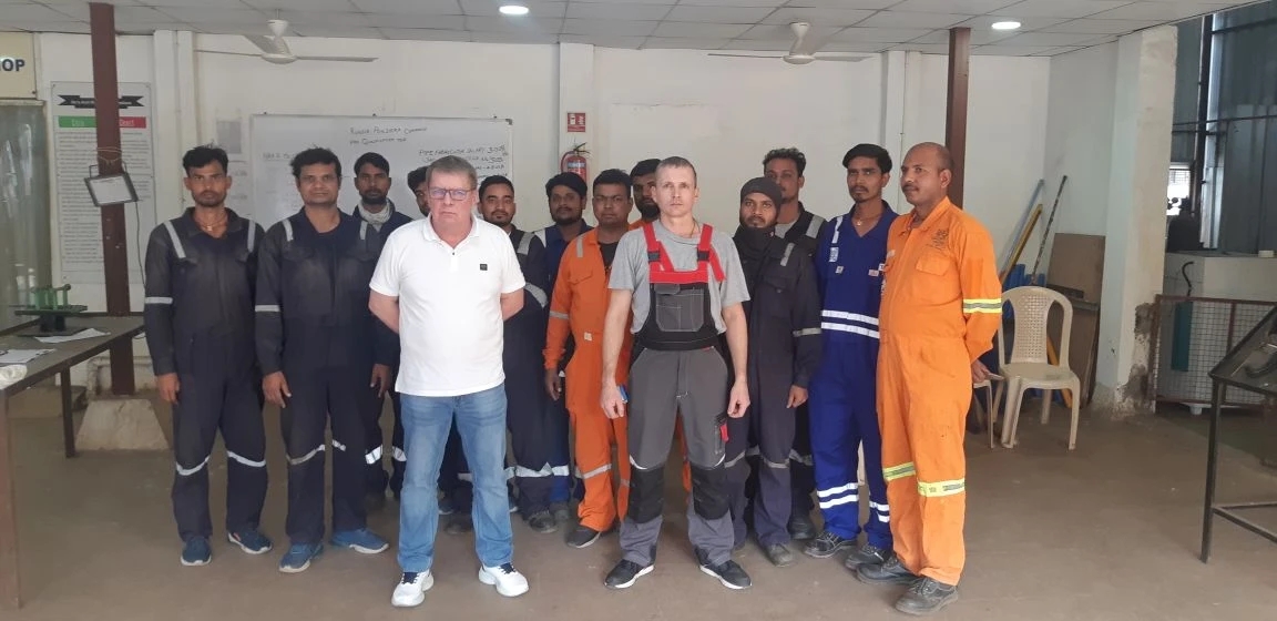 В период с 03.02.20Аттестация иностранных сварщиков в Индии_image