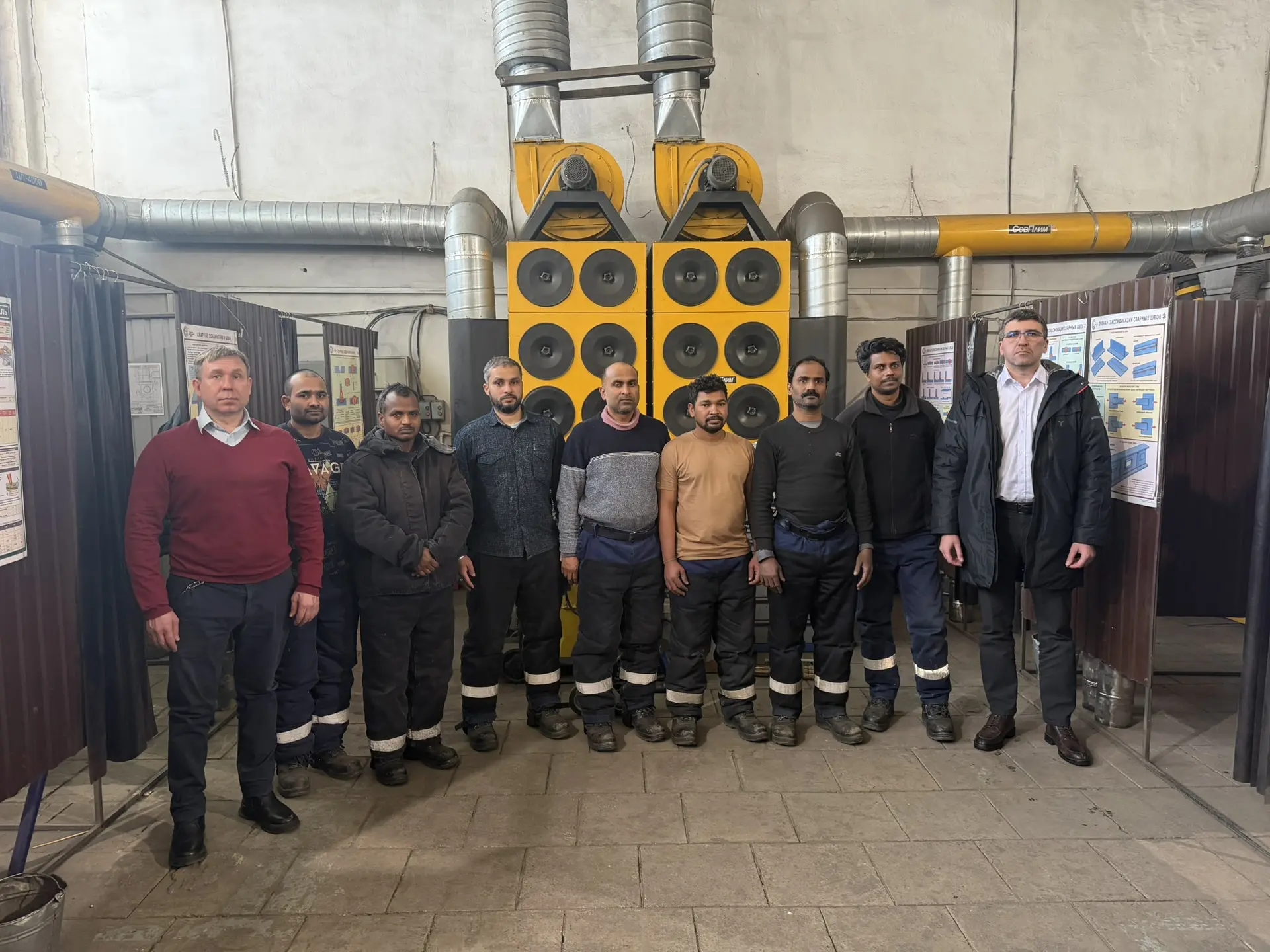 В период с 24.02.2026 по 27.02.2026 проходила аттестация иностранных граждан в г. Нижнекамск ЮР-9АЦ-12АП для компании «Пондера-Индустри»._image